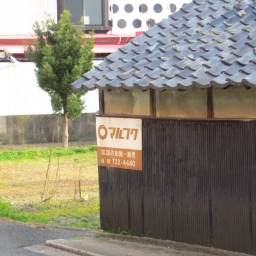 マルフク看板「電話の金融・販売 板宿」