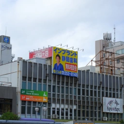 「静岡歯科」の看板